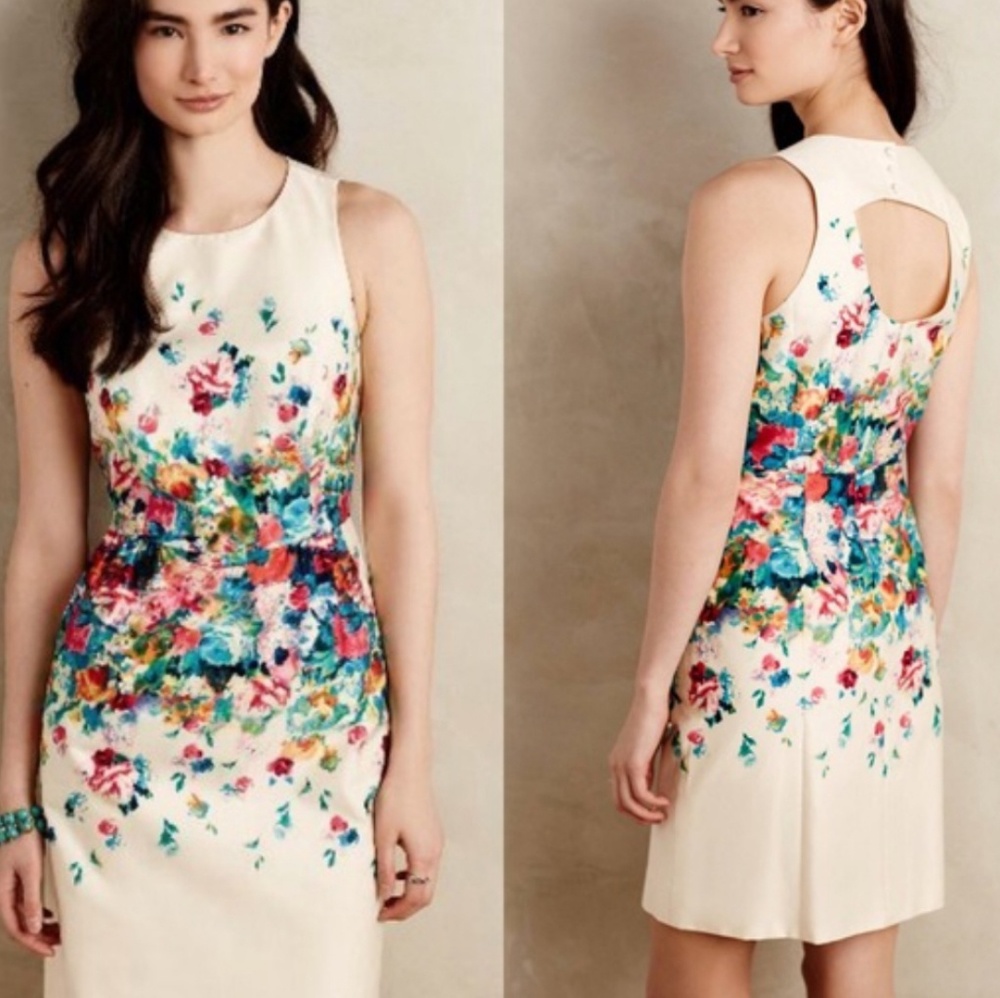 Maeve "tea garden" sheath dress